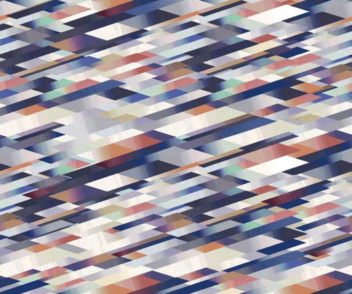  Diagonal Gradient Pink Rug Moooi