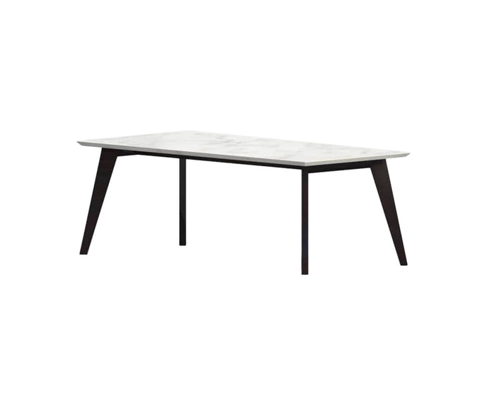 Coco Wolf Abacus Dining Table Iroko Wood