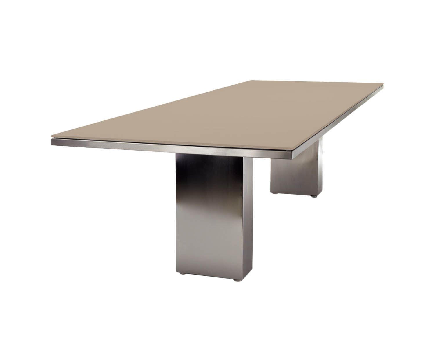High end Doble Dining Table 240 & 270 by Fueradentro Casa Design