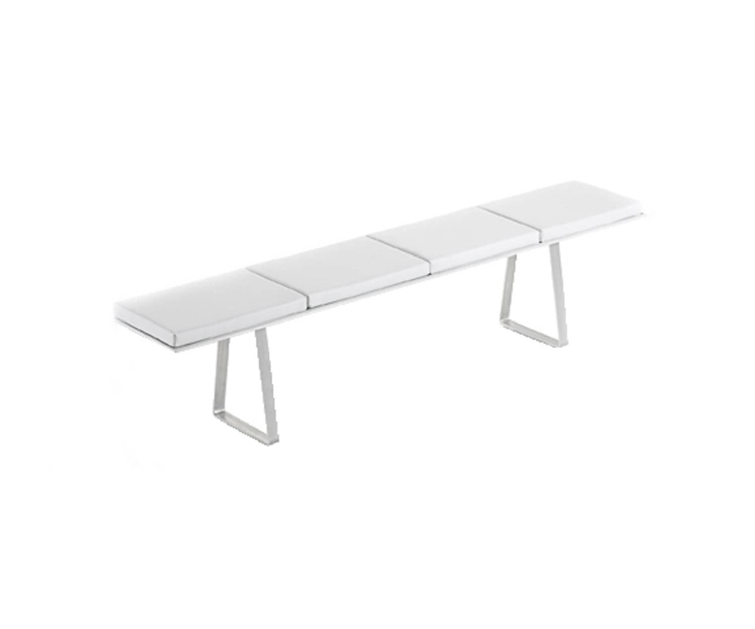 High end Extrados Large Bench by Ego Paris Casa Design
