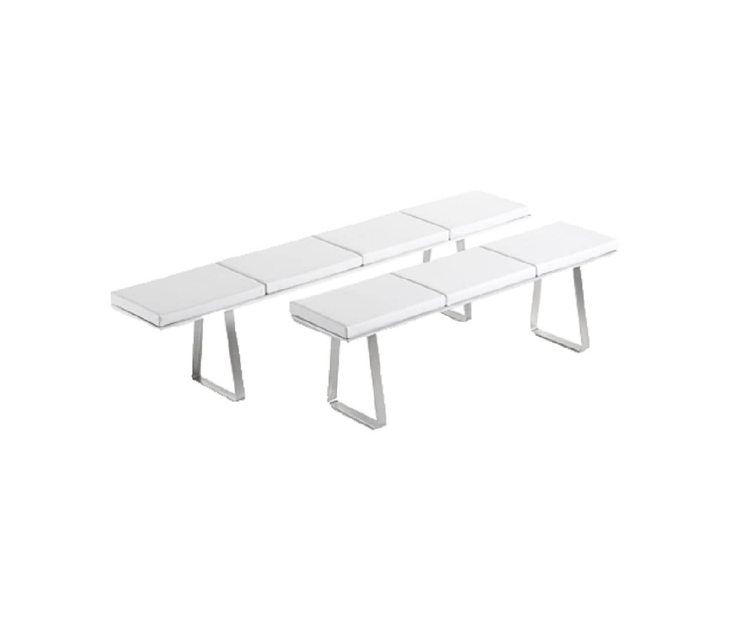 High end Extrados Large Bench by Ego Paris Casa Design