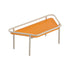 High end Hive Side Table by Ego Paris Casa Design