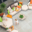 High end Hive Triple Sofa by Ego Paris Casa Design
