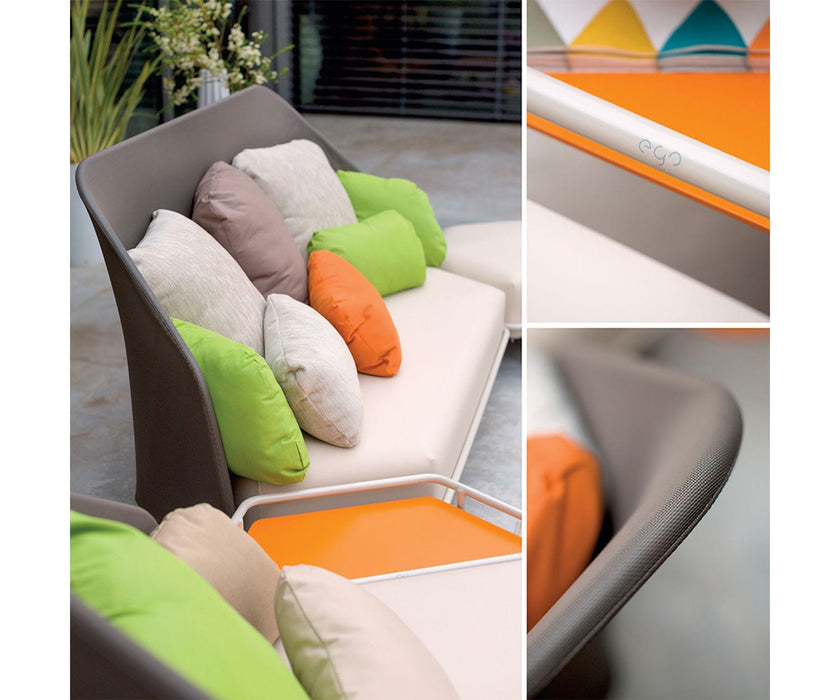 High end Hive Triple Sofa by Ego Paris Casa Design