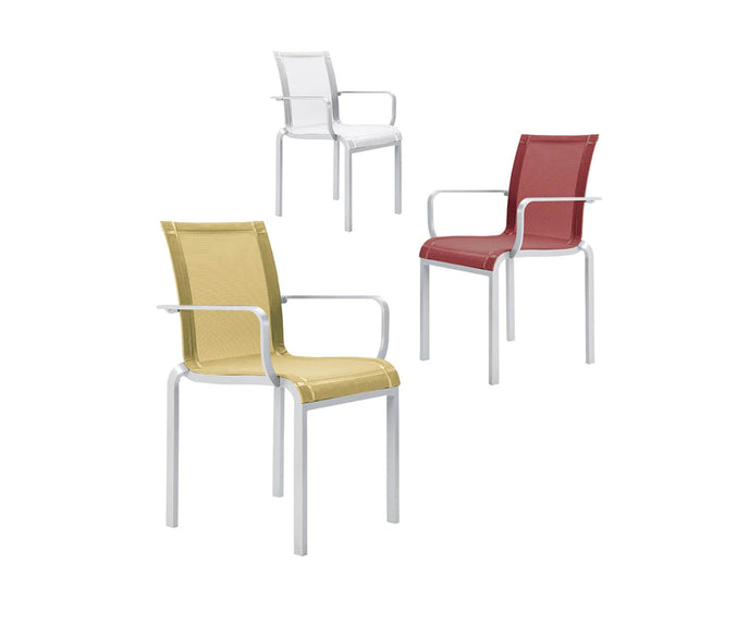 High end Tandem Dining Armchair by Ego Paris Casa Design