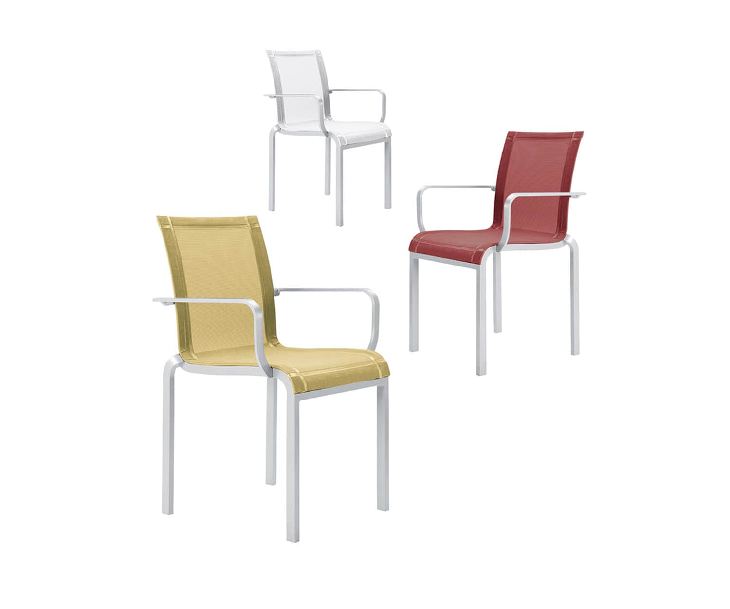 High end Tandem Dining Armchair by Ego Paris Casa Design