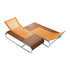 High end Tandem Sunlounger by Ego Paris Casa Design