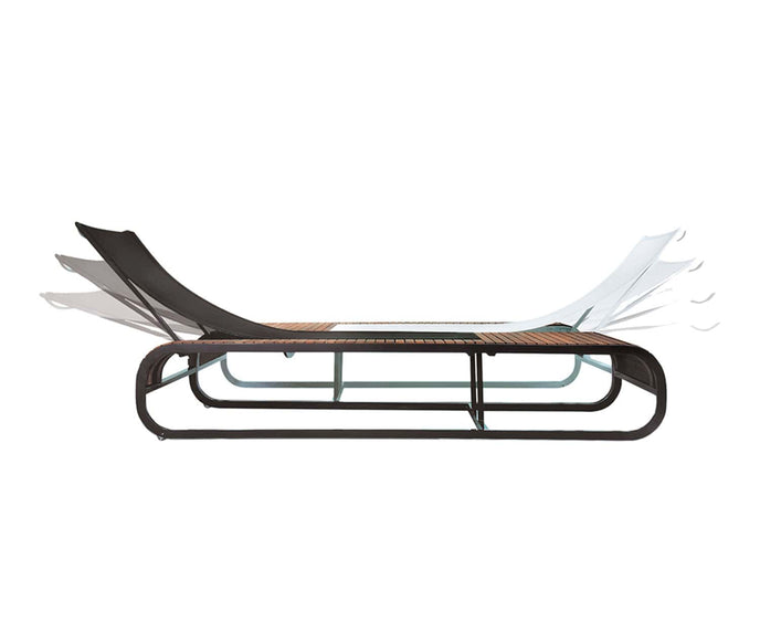 High end Tandem Sunlounger by Ego Paris Casa Design