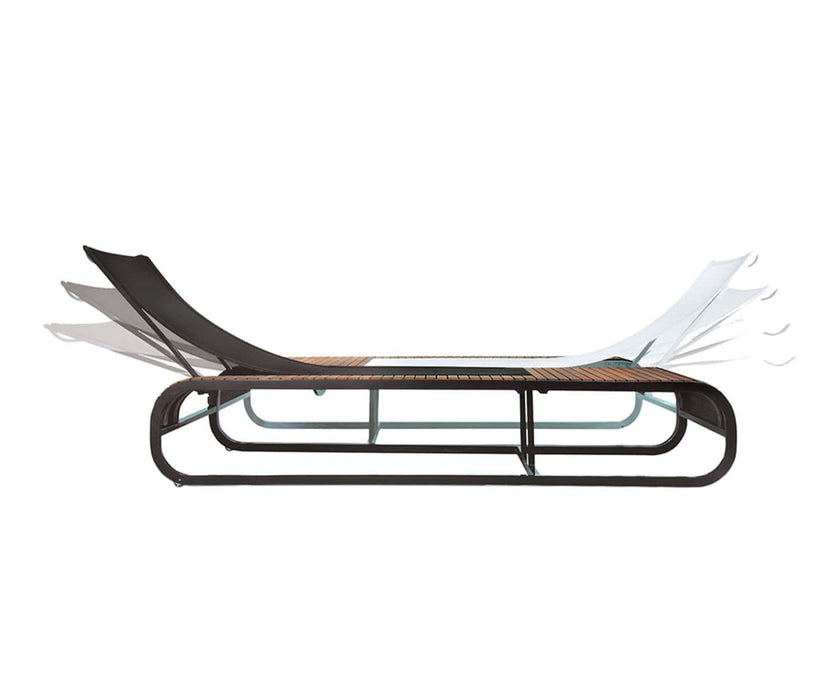 High end Tandem Sunlounger by Ego Paris Casa Design