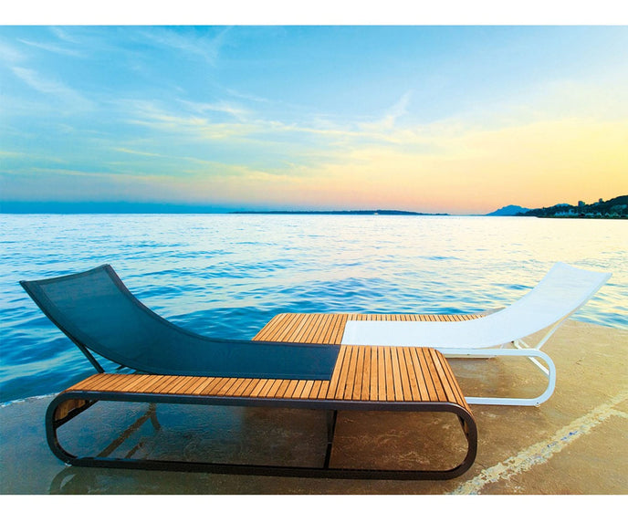 High end Tandem Sunlounger by Ego Paris Casa Design
