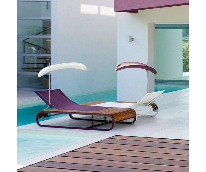 High end Tandem Sunlounger by Ego Paris Casa Design