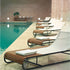 High end Tandem Sunlounger by Ego Paris Casa Design
