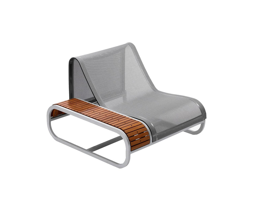 High end Tandem Right Model Lounge Chair by Ego Paris Casa Design