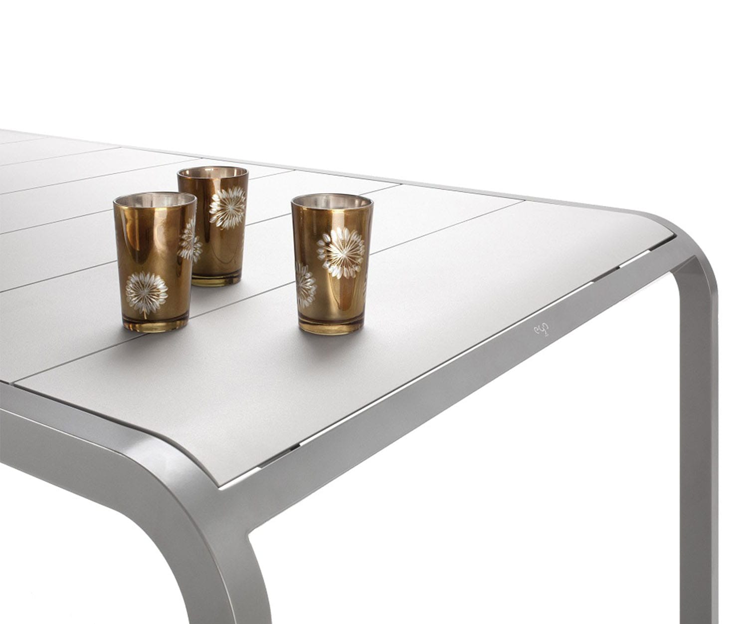 High end Tandem Wide Dining Table 90 by Ego Paris Casa Design