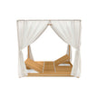 High end Essenza Double Canopy Sun Lounger by Ethimo Casa Design