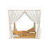 High end Essenza Double Canopy Sun Lounger by Ethimo Casa Design