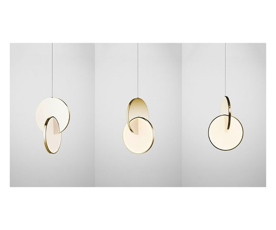 High end Eclipse Pendant Gold by Lee Broom Casa Design