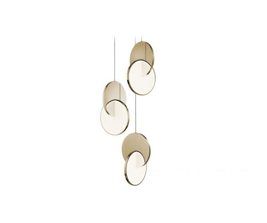 High end Eclipse Chandelier 3 Piece Gold by Lee Broom Casa Design