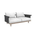 EDEN 2 Seater Sofa - Batyline Back Roda