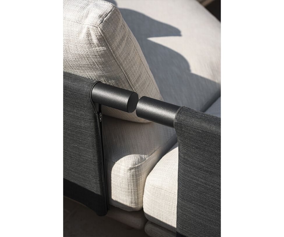 EDEN 2 Seater Sofa - Batyline Back Roda