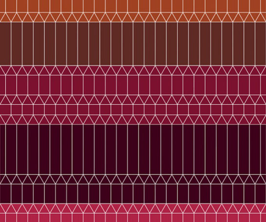 Zigzag Red Rug Moooi