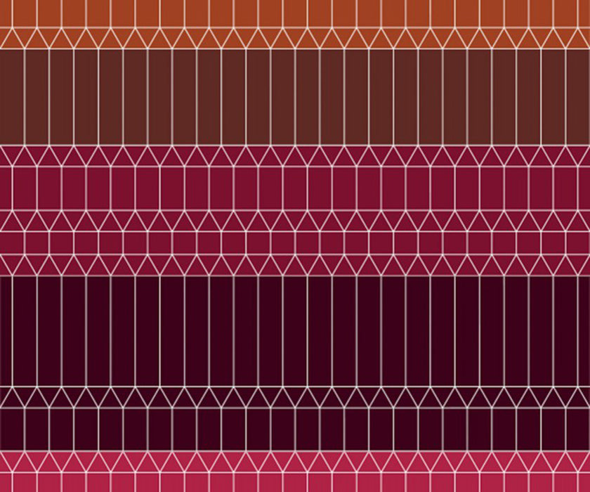 Zigzag Red Rug Moooi
