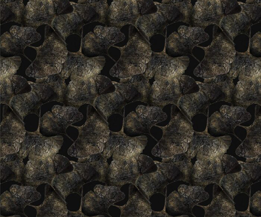Ginko Leaf Black Broadloom Moooi