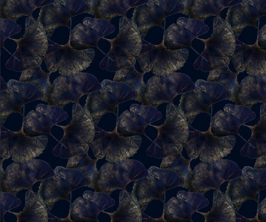 Ginko Leaf Blue Broadloom Moooi