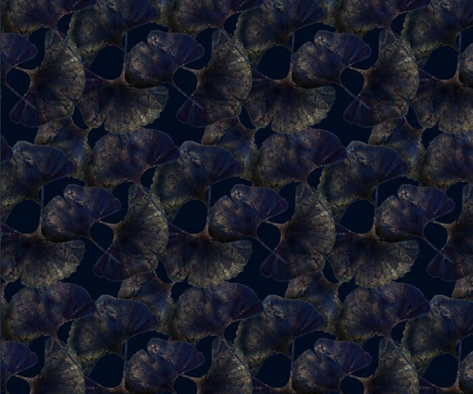 Ginko Leaf Blue Broadloom Moooi