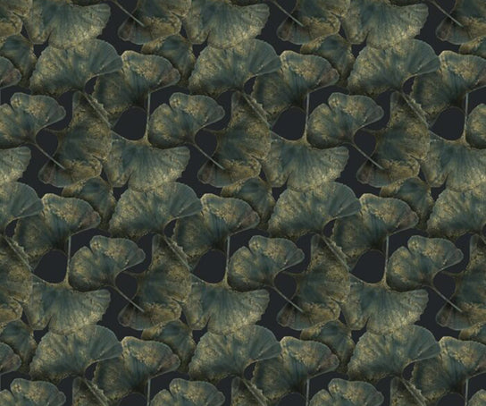 Ginko Leaf Green Broadloom Moooi