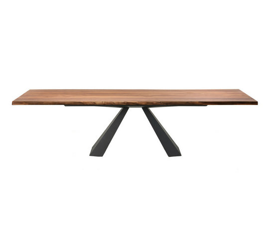 High end Eliot Wood Dining Table by Cattelan Italia Casa Design