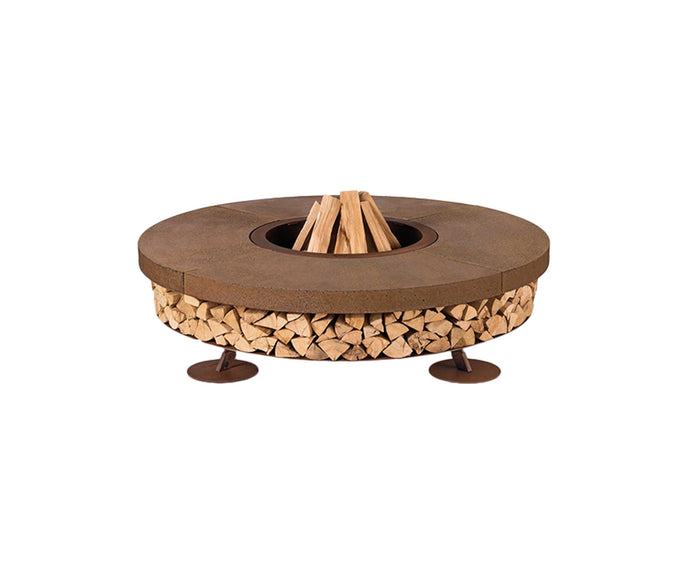 High end Ercole Concrete Fire Pit by AK47 Design Casa Design