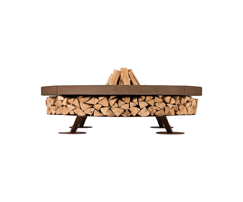 High end Ercole Concrete Fire Pit by AK47 Design Casa Design