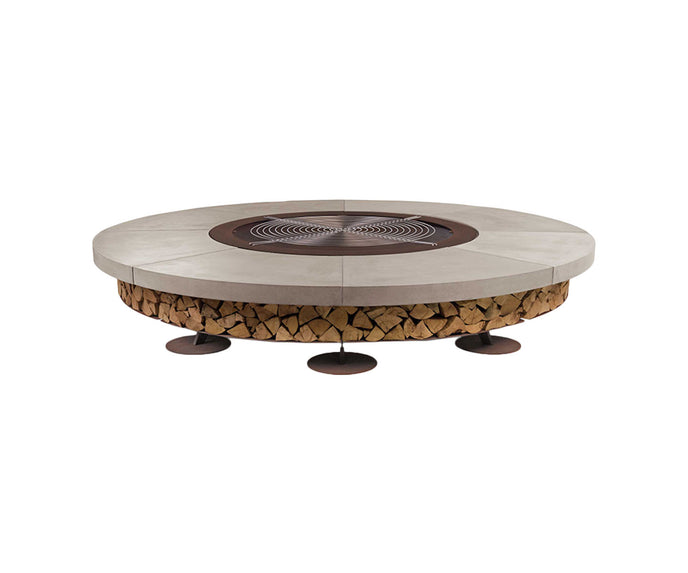 High end Ercole Concrete Fire Pit by AK47 Design Casa Design