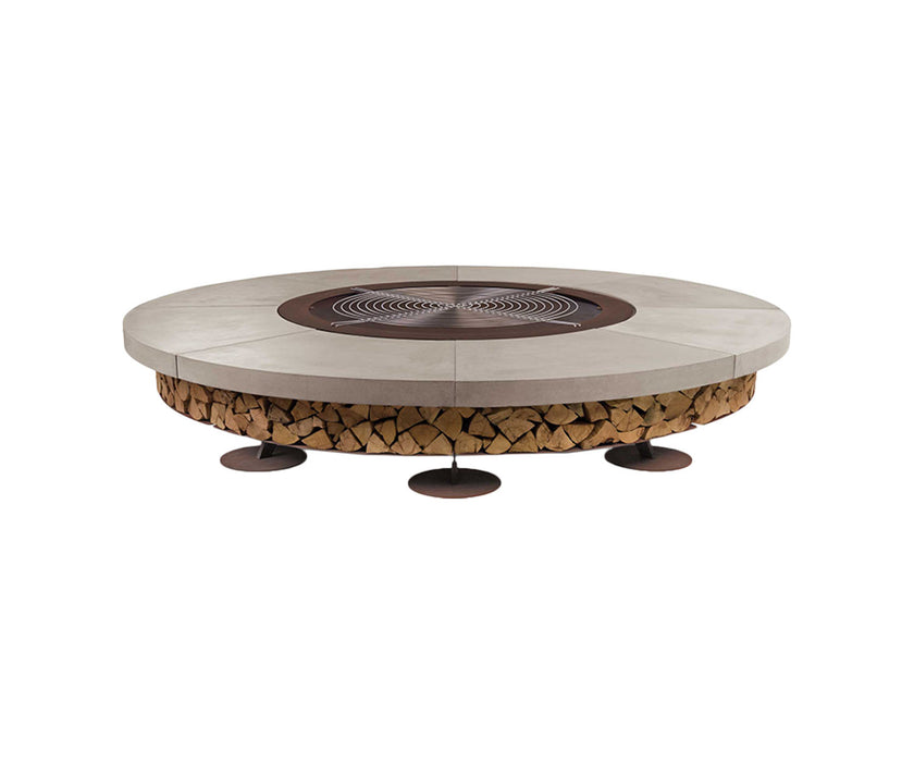 High end Ercole Concrete Fire Pit by AK47 Design Casa Design