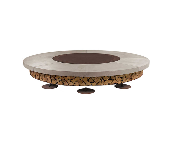 High end Ercole Concrete Fire Pit by AK47 Design Casa Design