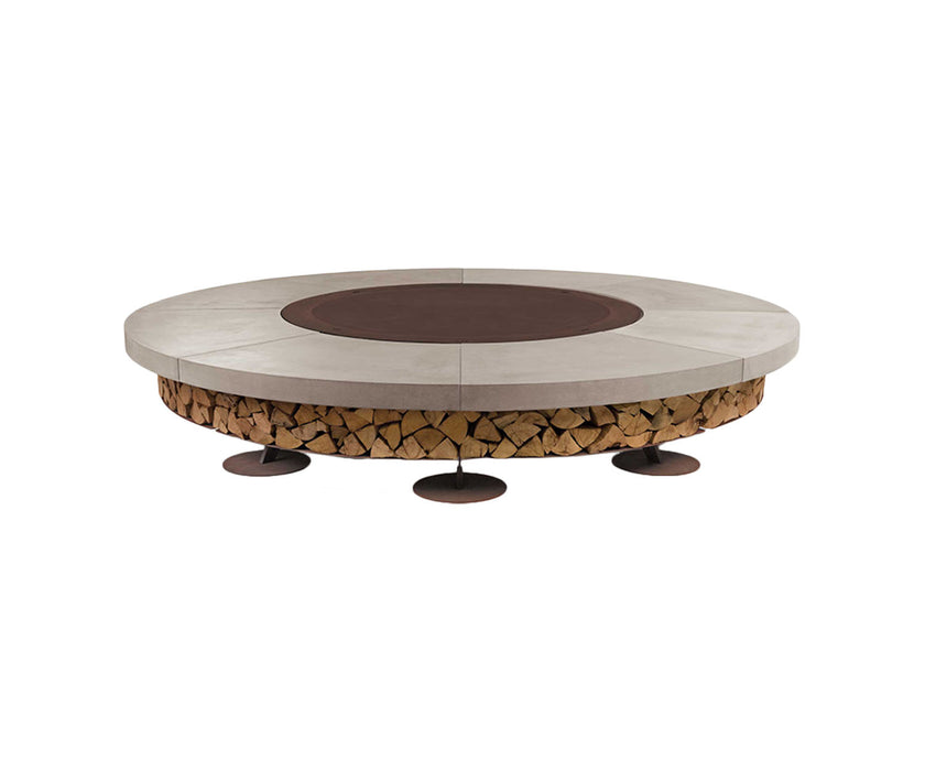 High end Ercole Concrete Fire Pit by AK47 Design Casa Design