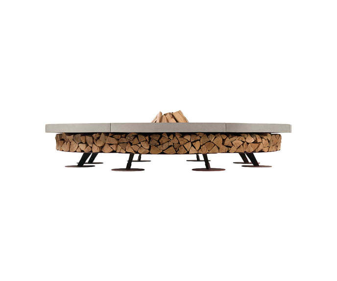 High end Ercole Concrete Fire Pit by AK47 Design Casa Design