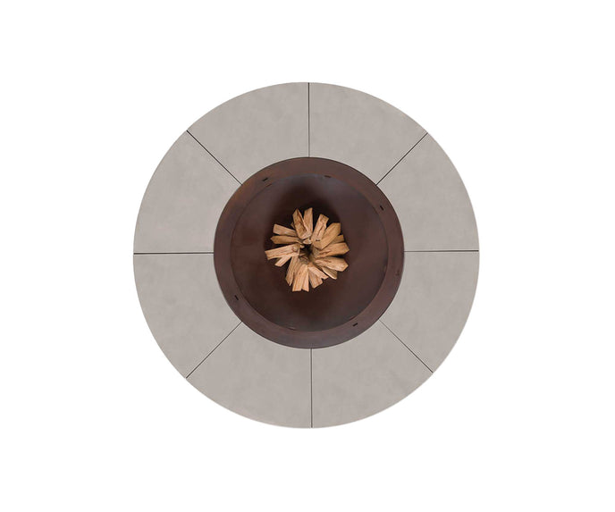 High end Ercole Concrete Fire Pit by AK47 Design Casa Design