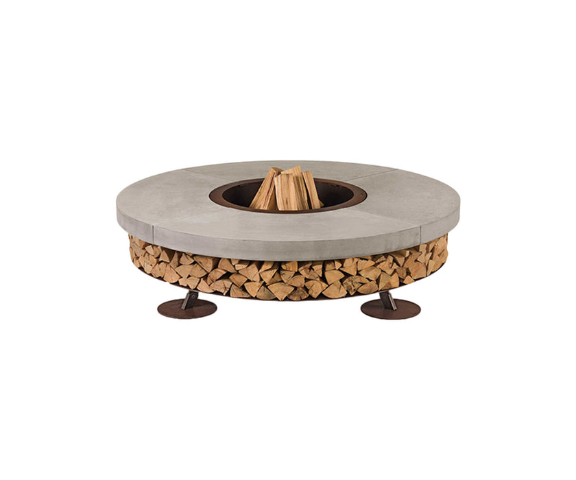 High end Ercole Concrete Fire Pit by AK47 Design Casa Design