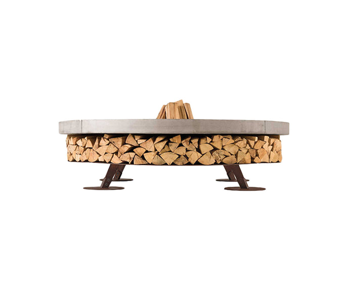 High end Ercole Concrete Fire Pit by AK47 Design Casa Design