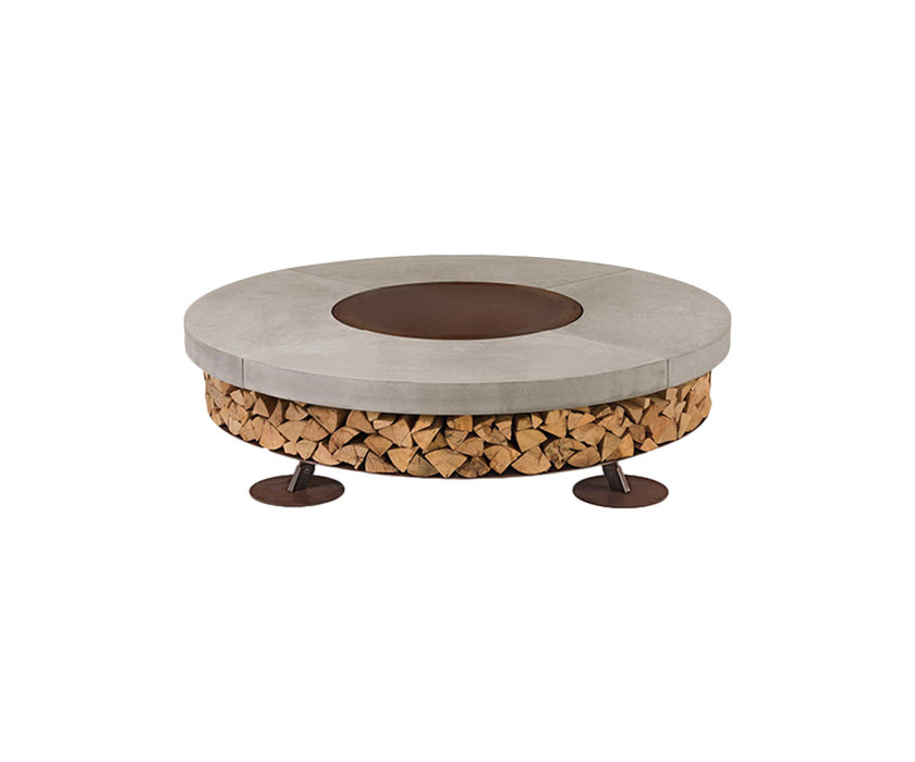 High end Ercole Concrete Fire Pit by AK47 Design Casa Design