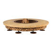 High end Ercole Teakwood Marble Fire Pit by AK47 Design Casa Design