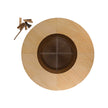 High end Ercole Teakwood Marble Fire Pit by AK47 Design Casa Design