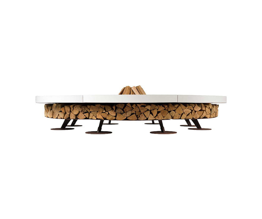 Ercole Concrete Fire Pit
