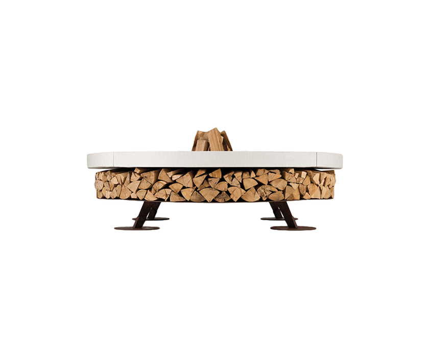 Ercole Concrete Fire Pit