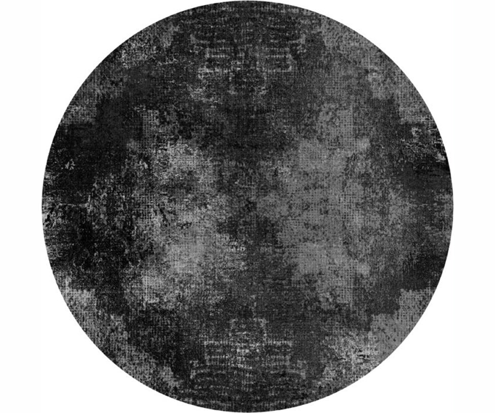  Erosion Moon Round Rug Moooi