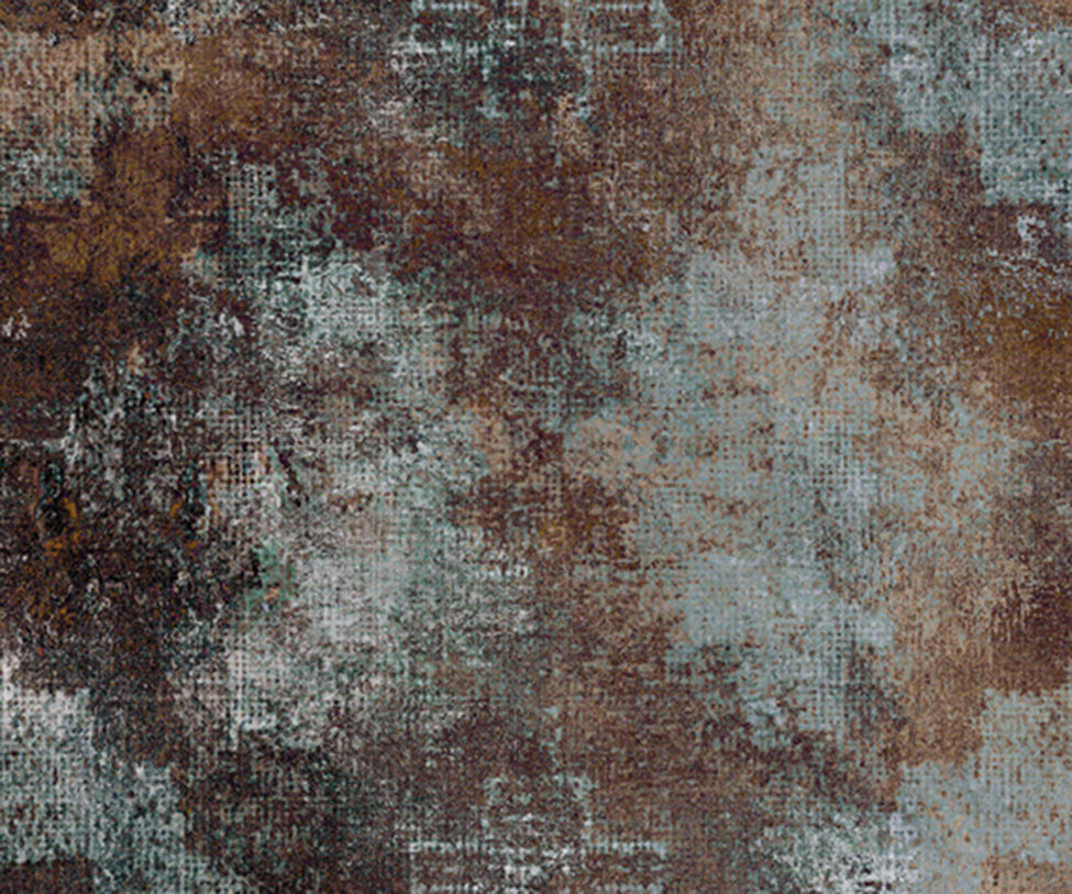 Erosion Rust Rectangle Rug Moooi