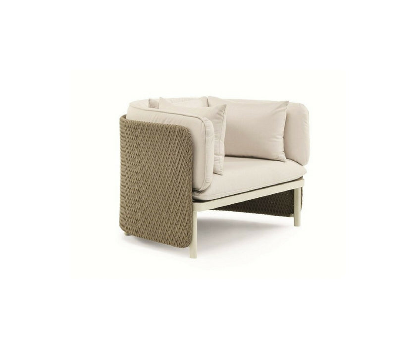 High end Esedra Low Lounge Armchair by Ethimo Casa Design