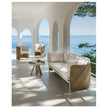 High end Esedra Round Side Table by Ethimo Casa Design